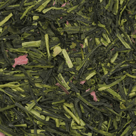 Сенча Асамуши с сакурой Exclusive, плантация Ariake, 50 грамм