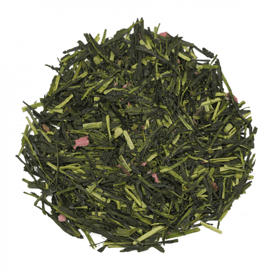 Сенча Асамуши с сакурой Exclusive, плантация Ariake, 100 грамм