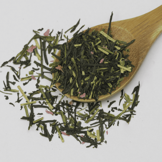 Сенча Асамуши с сакурой Exclusive, плантация Ariake, 50 грамм