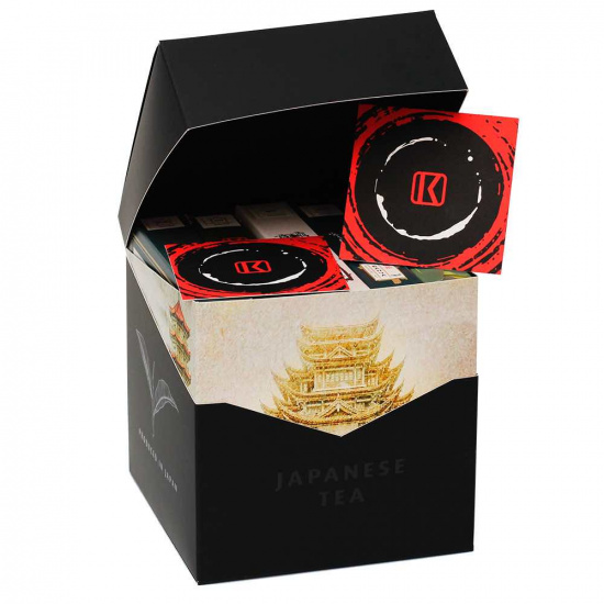 Подарочный набор 39 "Виды Японии" (Кабусеча Exclusive, Сенча Асамуши Exclusive, Улун Exclusive, Кукича Premium, Генмайча Classic)